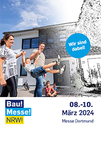Messeplakat Bau! Messe! NRW - Dortmund