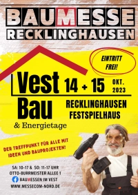 Messeplakat Vestbau & Energietage - Recklinghausen