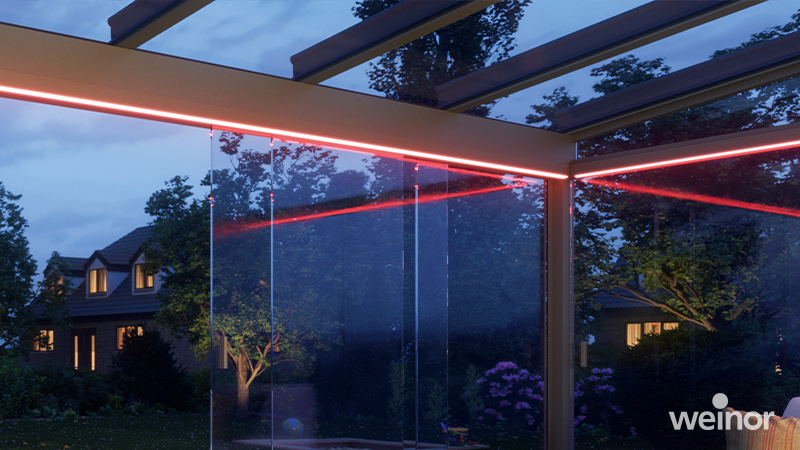 LED Lichtleiste für Ihr Terrassendach